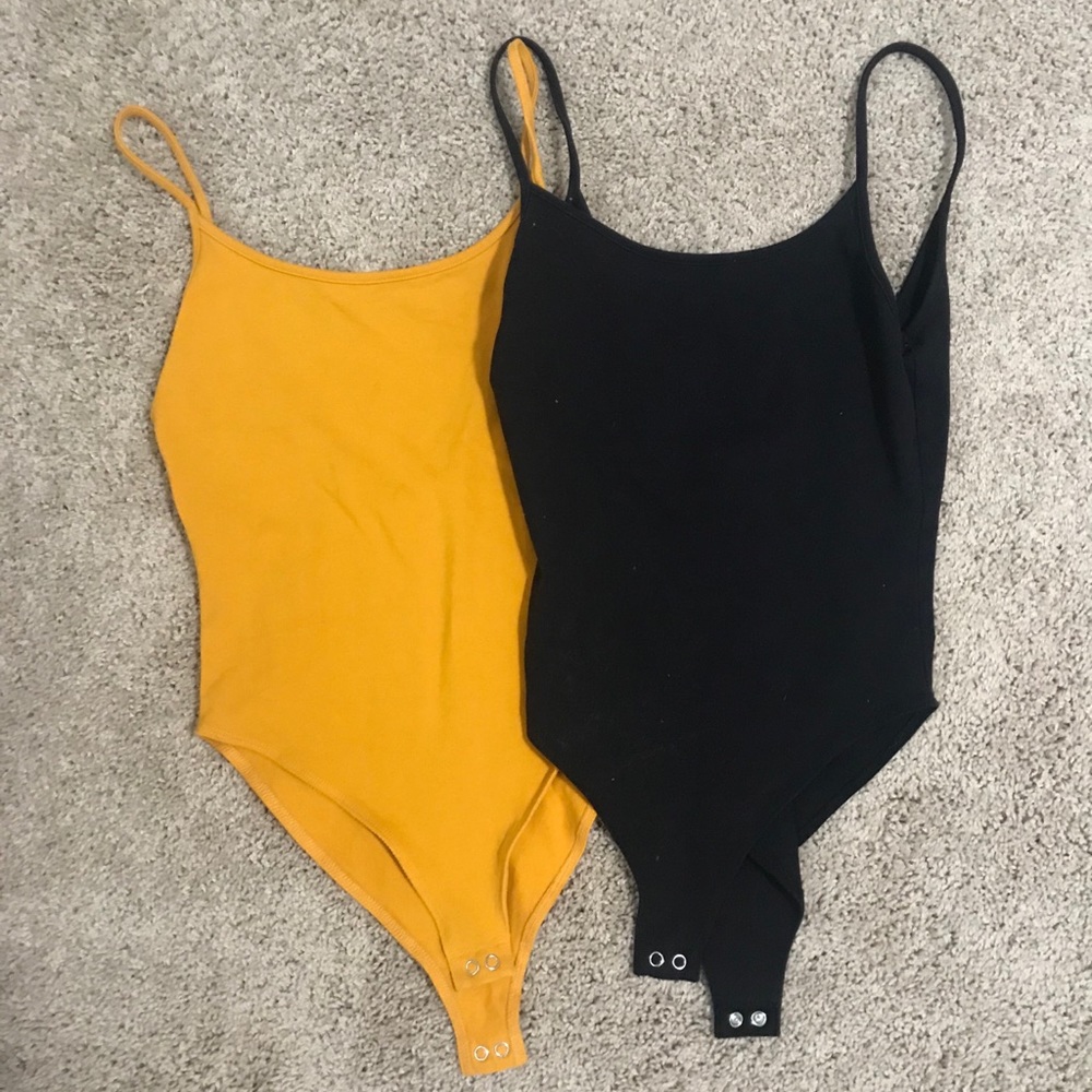 Spaghetti strap bodysuit bundle!
